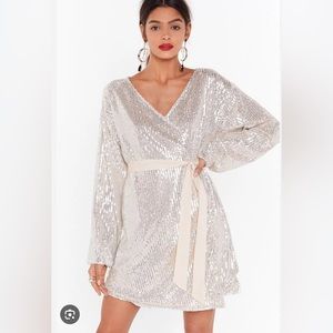 Nasty Gal Born To Sequin Dress